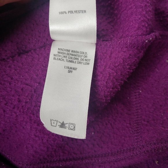 Cabelas Outdoors Womens M Fleece Jacket Pink Full Zip Workwear Fuzzy Farm - Picture 3 of 10